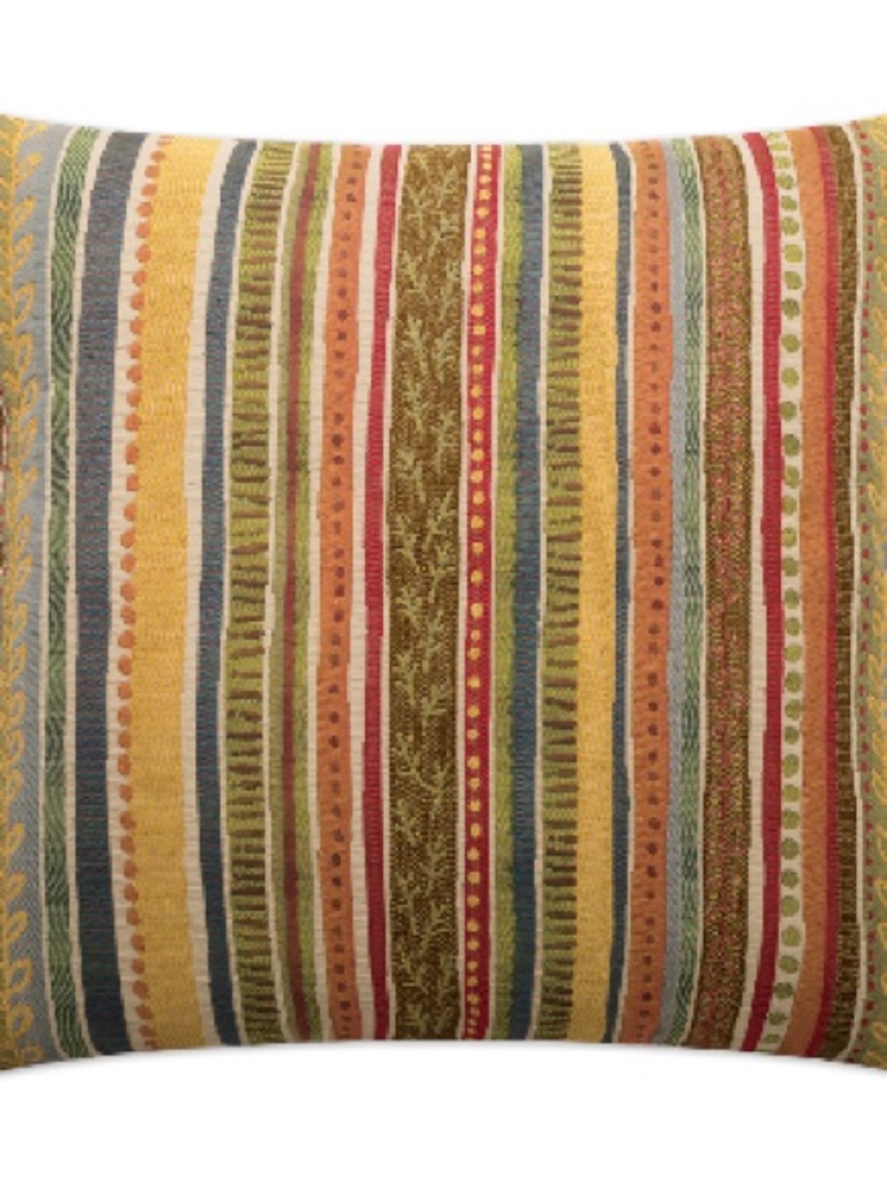 DV KAP party stripe euro pillow shams set of 2